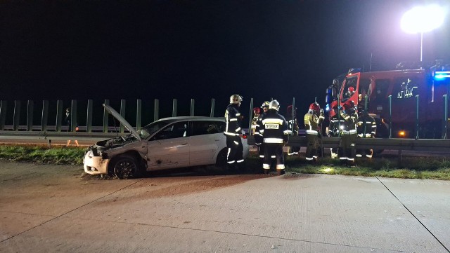 W sobotę (16 września) tuż po północy doszło do wypadku na autostradzie A4 na Dolnym Śląsku