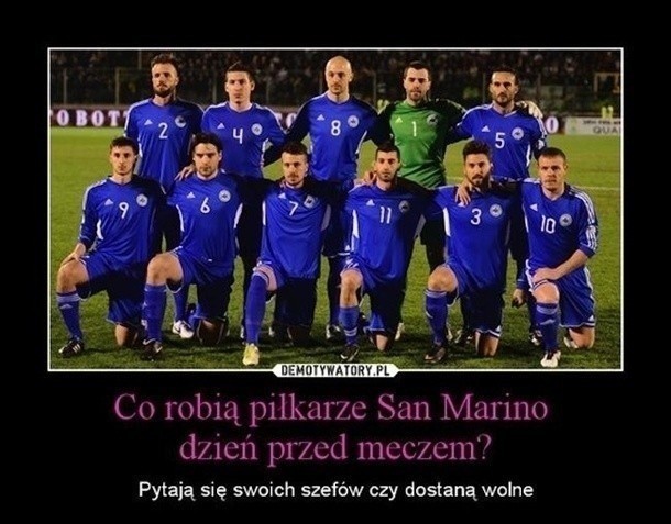  Polska - San Marino 7:1 MEMY Paulo Sousa: Dawać mi teraz tę Anglię! 8.09