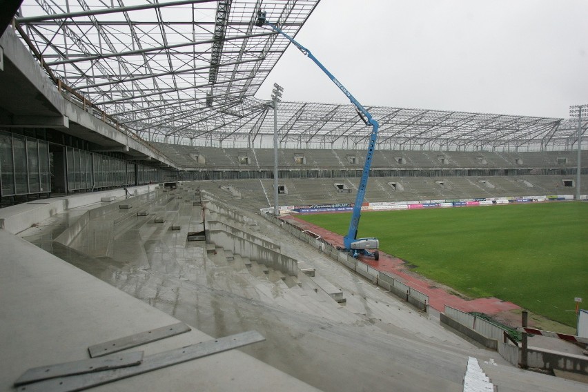 Budowa stadionu Górnika Zabrze