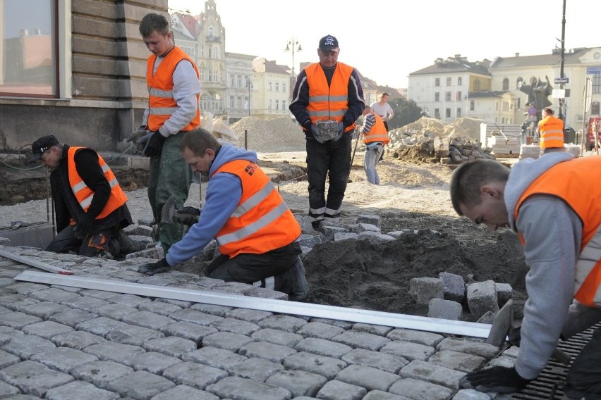 Po zimowej przerwie wznowiono roboty związane z...