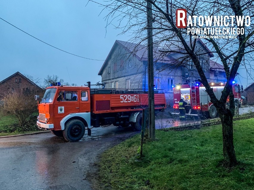 Marcinowo. Pożar stodoły w gminie Kalinowo. Zginęły...