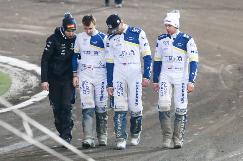 Motor Lublin pobił w hicie kolejki lidera z Grudziądza. W meczu ucierpiał Dominik Kubera (ZDJĘCIA)