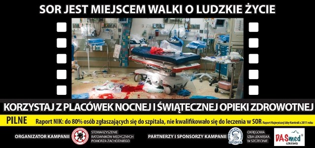 Takie billboardy znajdą się w kilku lokalizacjach w mieście. Mają przemówić do wyobraźni pacjentów