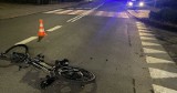 Potrącenie rowerzysty w Czastarach. Mężczyzna trafił do szpitala