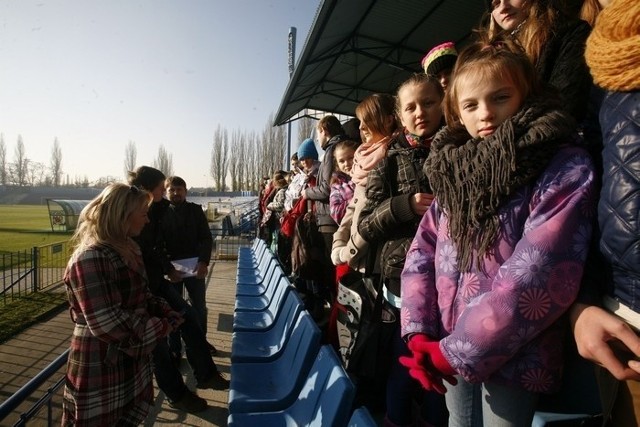 Junior Media na stadionie Ruchu Chorzów