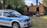 Tragiczny pożar w powiecie łęczyńskim. W budynku znaleziono zwłoki mężczyzny