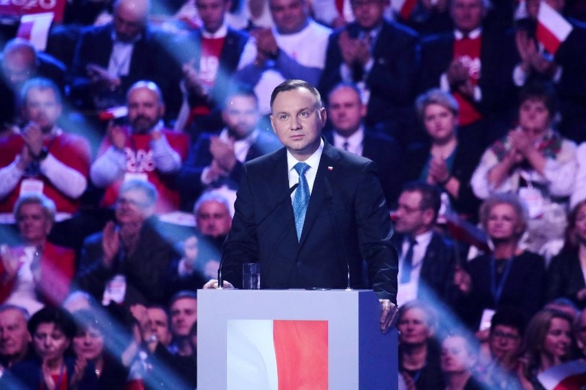 Andrzej Duda inaugurujący kampanię wyborczą