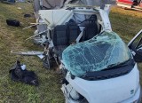 Groźny wypadek na autostradzie A1 w kierunku Gdańska [9.09.2021 r.]. Poszkodowany trafił do szpitala