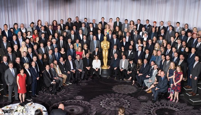 Wspólne zdjęcie nominowanych do Oscarów 2016. Rozpoznajecie wszystkich?fot. Oscar.go.com