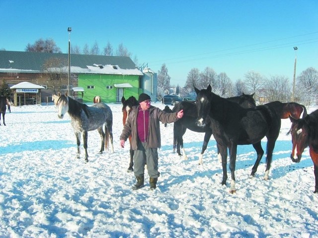 Jerzy Maliszewski, właściciel stadniny koni w Geniuszach koło Sokółki, jest przekonany, że również w tym roku przygotowane przez niego zimowisko będzie cieszyło się sporym zainteresowaniem