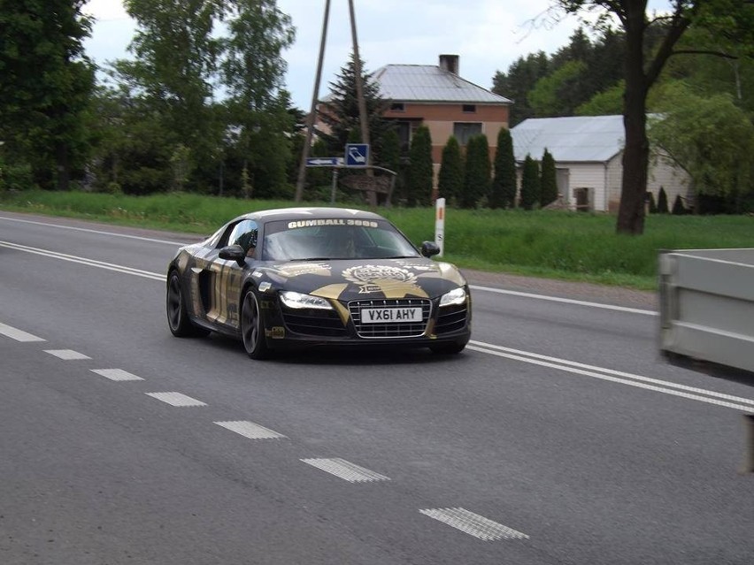 Gumball 3000 na Śląsku! Supersamochody i piękne kobiety [ZDJĘCIA + MAPA]