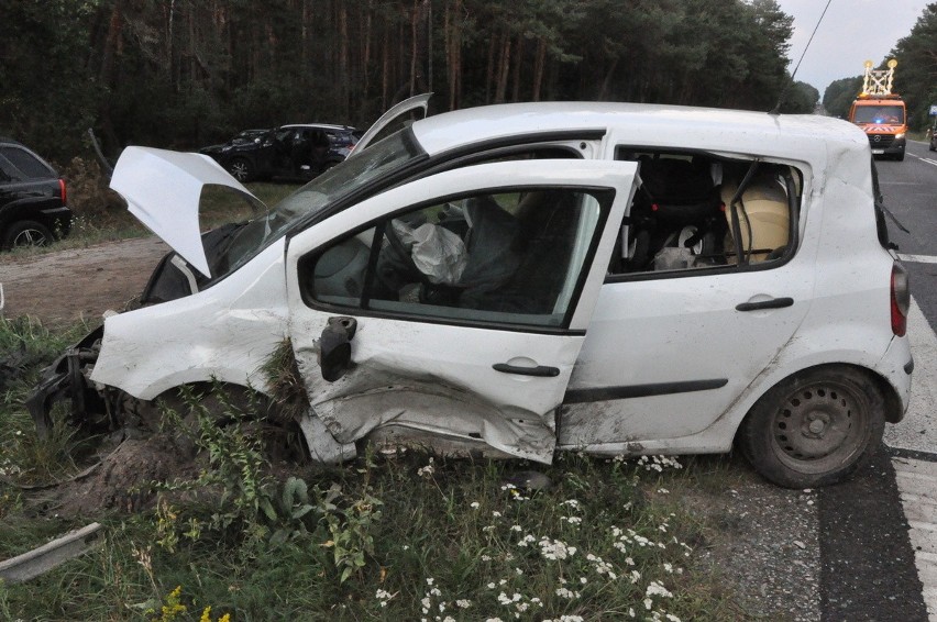 Wypadek na drodze krajowej K-62 w miejscowości Popowo-Letnisko, pow. wyszkowski