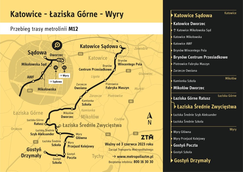 Nowe metrolinie ruszą 3 czerwca. Zobacz kolejne zdjęcia....