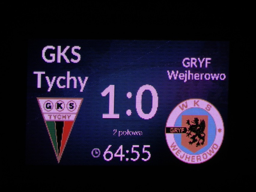 GKS Tychy - Gryf Wejherowo 1:0