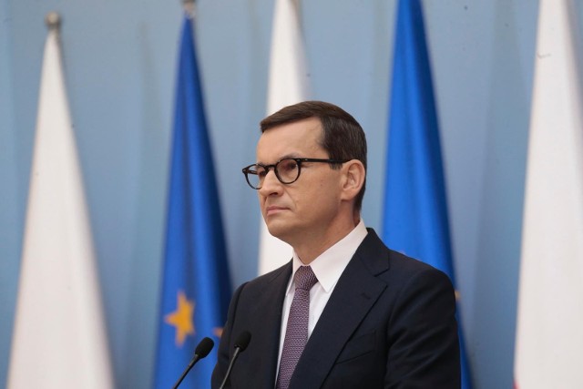 Premier Mateusz Morawiecki: Odrzucam język gróźb, pogróżek i wymuszeń. Nie zgadzam się na to, by politycy szantażowali i straszyli Polskę
