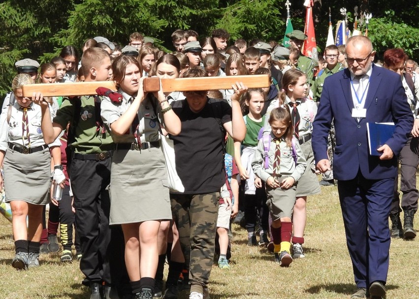 Upamiętnienie ofiar karnego obozu pracy Treblinka I. Uroczystość patriotyczno-religijna odbyła się 3.09.2022. Zdjęcia