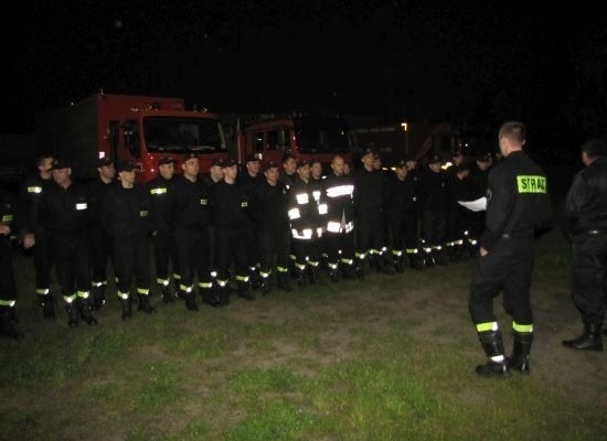 Strażacy z Wielkopolski w drodze do Krakowa