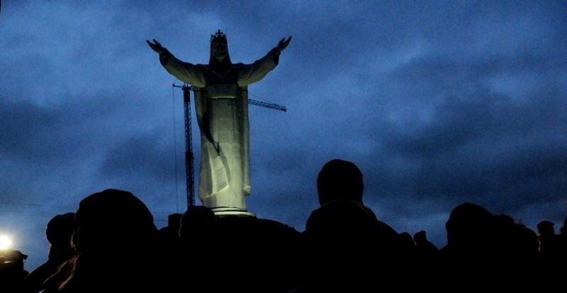 Największy na świecie pomnik Chrystusa Króla już jest