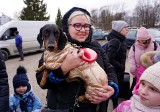 Ukraińcy uciekając, nie zapominają o swoich zwierzętach. Zabierają je ze sobą. Zobacz zdjęcia 