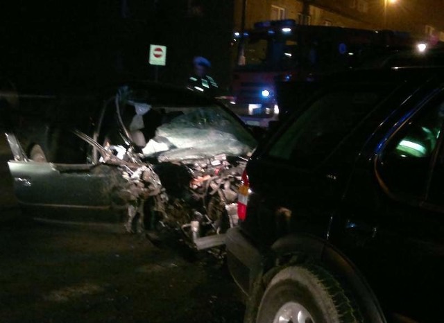 Zdjęcie i informację o wypadku w Prudniku przekazał nam Internauta Marcin.