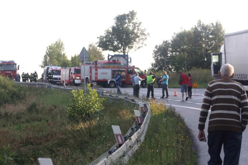 Śmiertelny wypadek w Zawierciu na DK 78