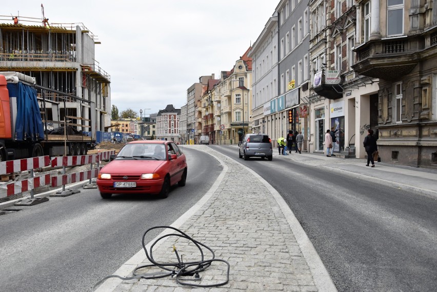 Ulica Żeromskiego i prawoskręt z ul. Oleskiej są już...