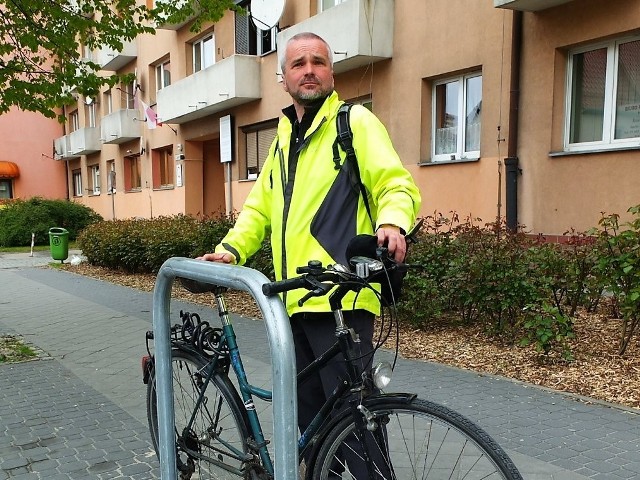 Sławomir Szota był oficerem rowerowym od maja 2012 roku