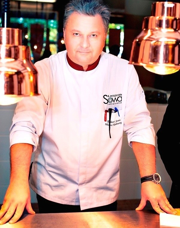 Znany kucharz Robert Sowa będzie gotował 1 grudnia w bajkowym centrum w Pacanowie.