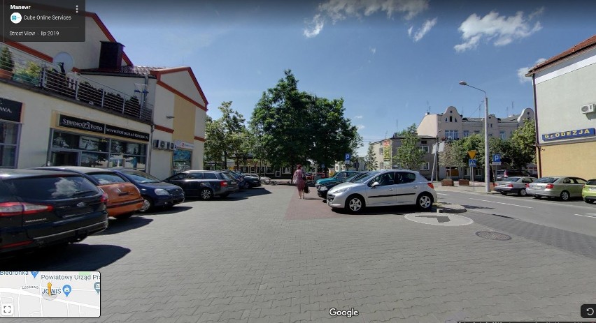 Mamy cię! Upolowani przez Google Street w Grójcu. Może ty jesteś na zdjęciach! Rozpoznajesz miejsca?