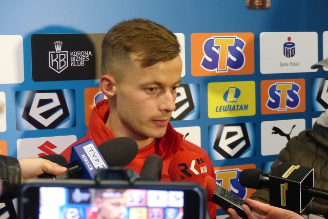 Łukasz Kosakiewicz z Korony odczuwał niedosyt po meczu z Lechem.