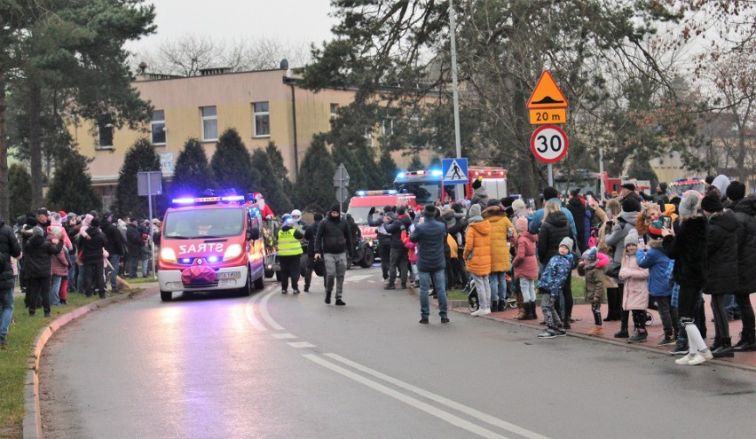 Strażacy ochotnicy sprawili mieszkańcom gminy Gorzyce...