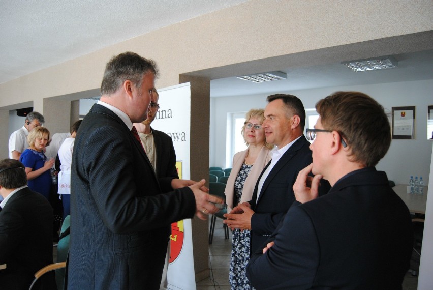 Ukraińska delegacja we Włoszczowie. Goście podpatrują nasz system oświaty