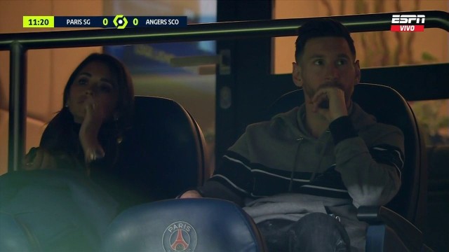 Leo Messi z żoną Antonellą