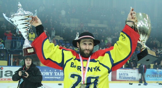 Milan Baranyk zdobył z Podhalem dwa złote medale Mistrzostw Polski