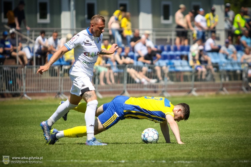 Porażka Arki Gdynia w sparingu z Olimpią Elbląg. Eksperymentalny skład żółto-niebieskich nie dał rady w drugiej połowie rywalowi