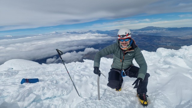 Paweł Pyzara z Radomia przeżył niesamowitą przygodę. Zdobył szczyt Chimborazo. Więcej na kolejnych zdjęciach