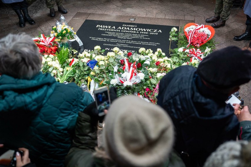 Gdańsk uczcił pamięć zamordowanego 5 lat temu prezydenta miasta Pawła Adamowicza