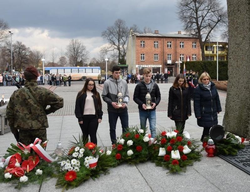 Na placu Kościuszki w Oświęcimiu uczcili pamięć Żołnierzy Wyklętych 