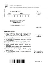 MATURA 2013 GEOGRAFIA: ODPOWIEDZI, mamy ARKUSZE [poziom podstawowy]