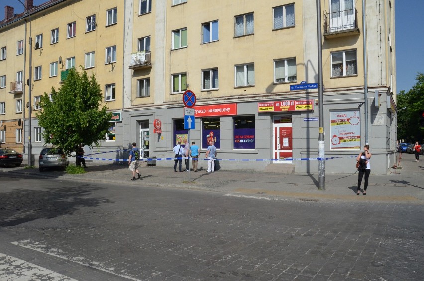 Wrocław: Napad na punkt pożyczkowy przy Powstańców Śląskich (ZDJĘCIA)
