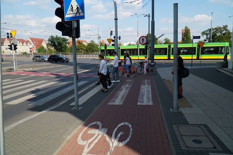 Droga rowerowa na ul. Grunwaldzkiej ma docelowo połączyć...