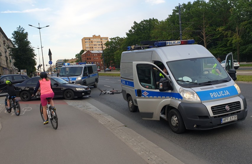 Do dwóch groźnych potrąceń rowerzystów doszło we wtorek w...