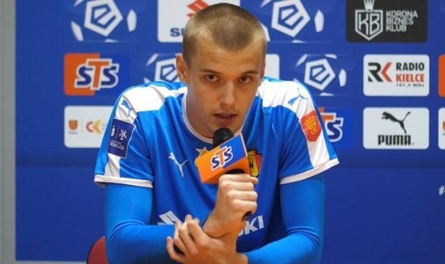 Jakub Osobiński z bardzo dobrej strony pokazał się w meczu z ŁKS Łódź.