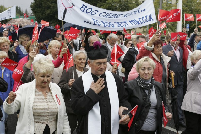 Marsz dla Jezusa w Słupsku.
