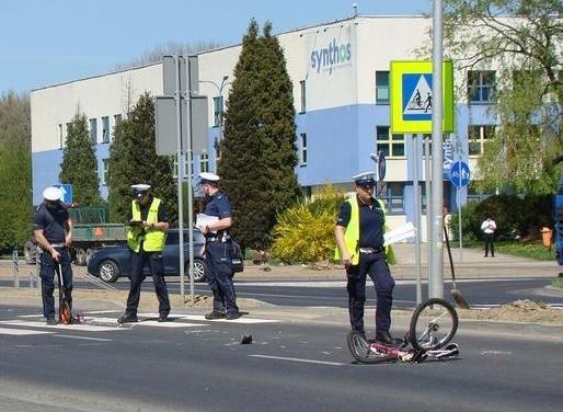 W kwietniu w wypadku na przejściu na ul. Chemików ranna...