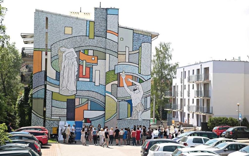 Kraków. Pierwszy mural na Kurdwanowie [ZDJĘCIA]
