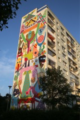 Gdańsk. Na ścianach bloków na Zaspie pojawiły się nowe murale [ZDJĘCIA]