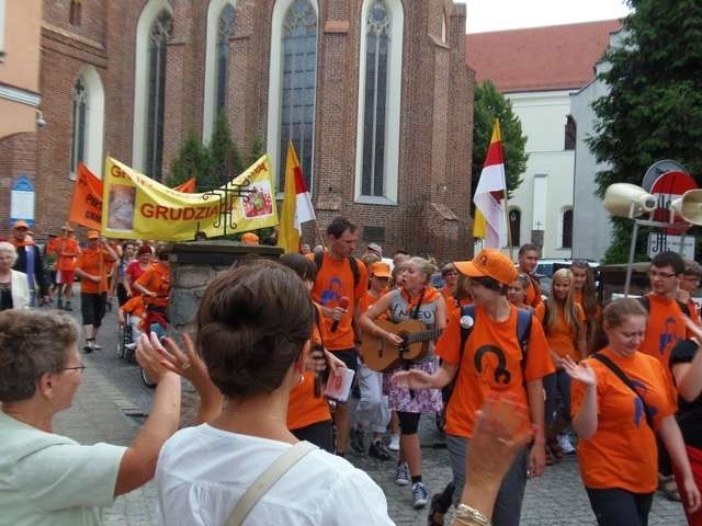 Grudziądzka piesza pielgrzymka na Jasną GóręGrudziądzka piesza pielgrzymka na Jasną Górę - rok 2014