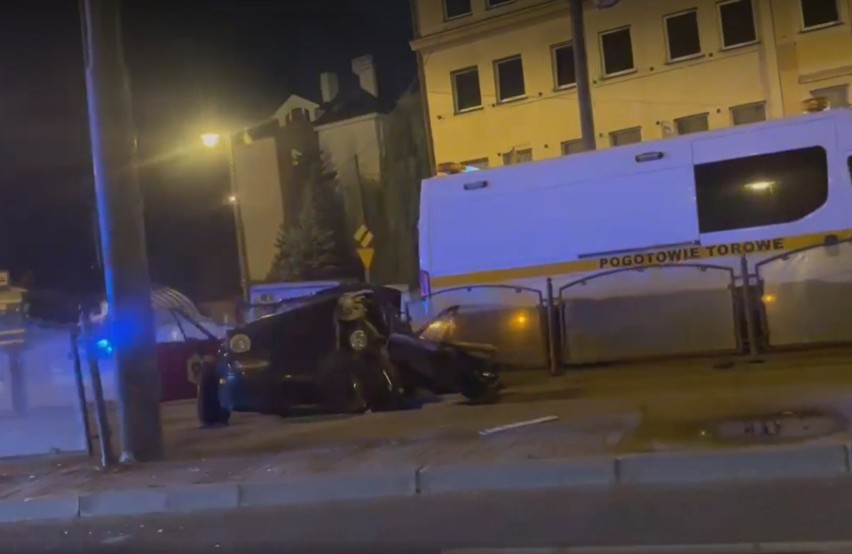 Pojazd przed wypadkiem został skradziony w Bydgoszczy