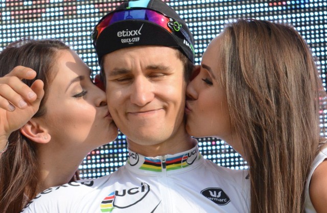 Michał Kwiatkowski ma już na koncie jedno zwycięstwo w World Tourze w tym sezonie.